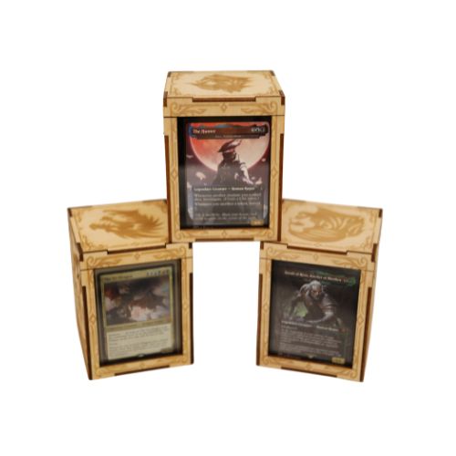 Custom Handcrafted EDH Deck Box Galloping Goons Custom Handcrafted EDH Deck Box Galloping Goons