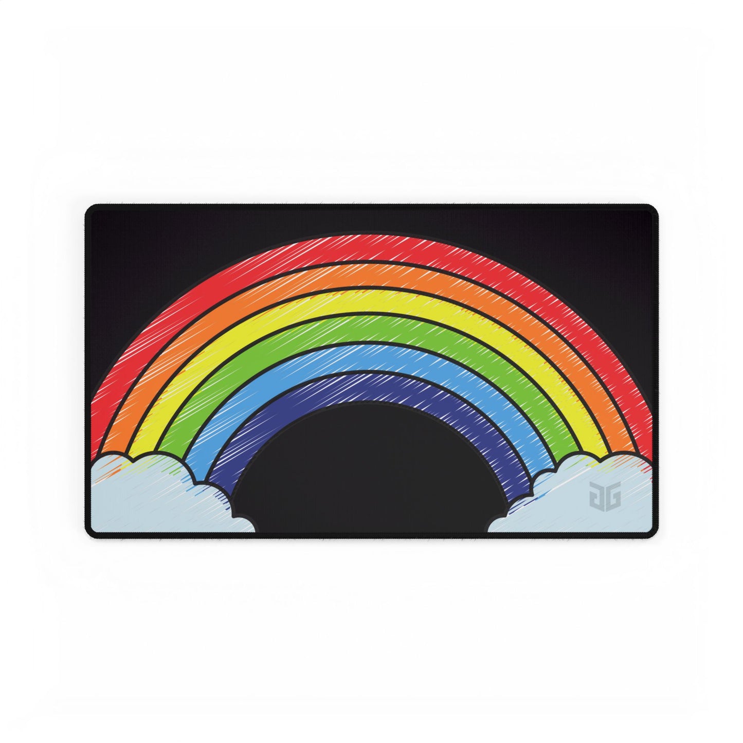Rainbow Sketch TCG Playmat