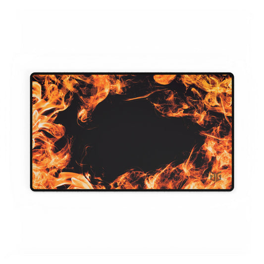 Flame Border TCG Playmat