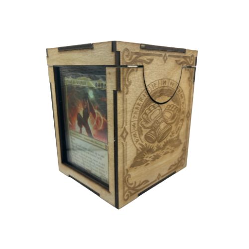 Neon Requiem EDH Deck Box