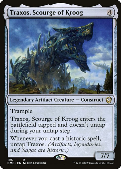 Traxos, Scourge of Kroog | Artifact Commander Deck - Galloping Goons