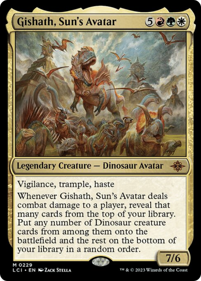 Gishath, Sun's Avatar | Dinosaur Commander Deck