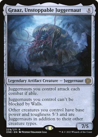 Graaz, Unstoppable Juggernaut | Artifact Commander Deck - Galloping Goons