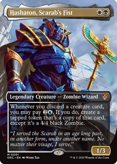 Hashaton, Scarab's Fist | Discard Commander Deck