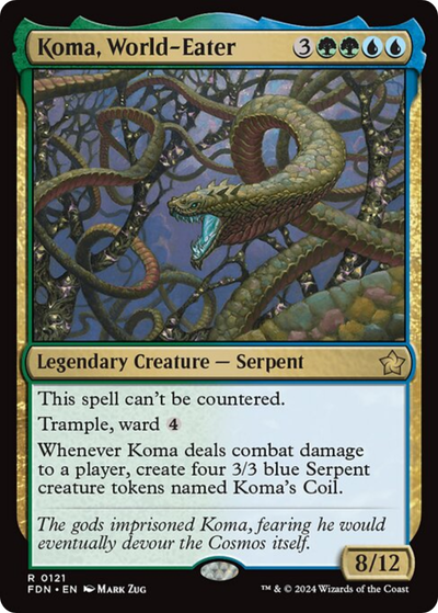 Koma, World-Eater | Token Commander Deck