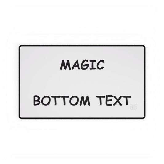 Magic Bottom Text TCG Playmat